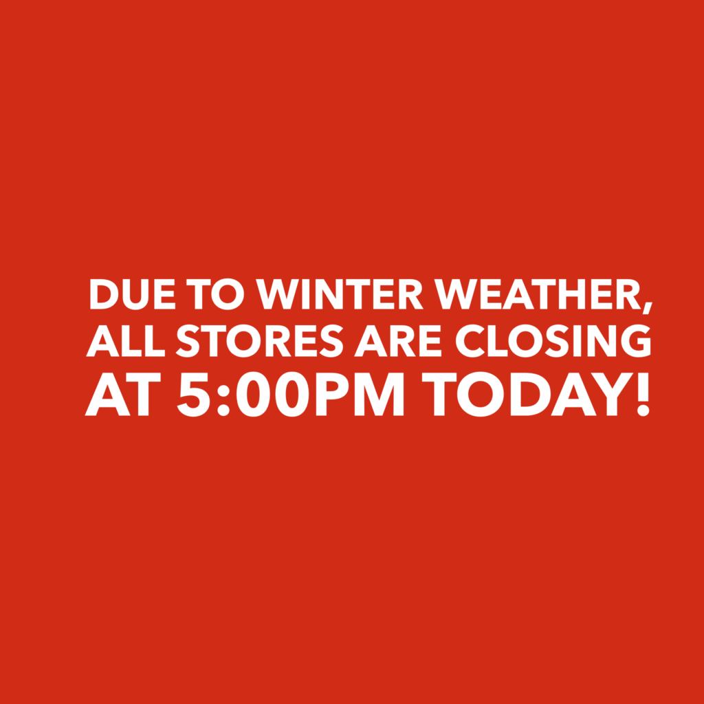 stores closed