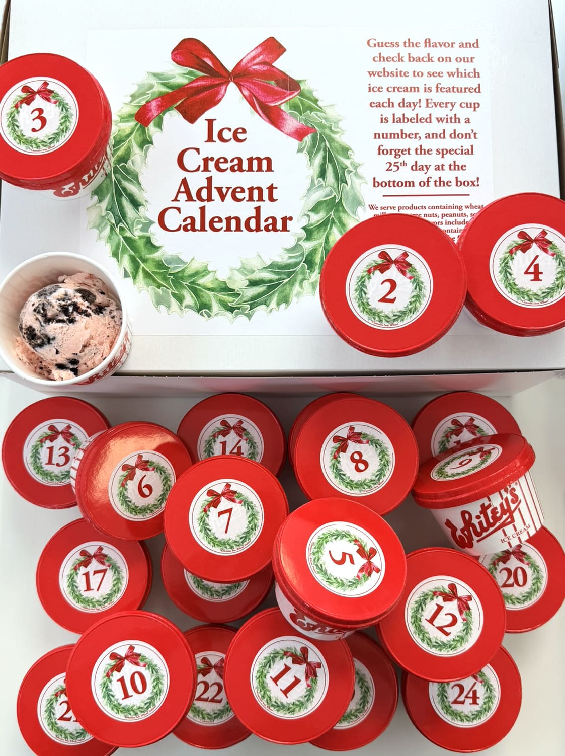 Whitey's advent calendar